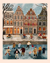Load image into Gallery viewer, Snow Day in Amsterdam Puzzle