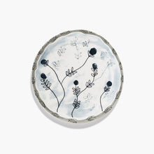 Load image into Gallery viewer, Starter Plate Mirtillo Tea Midnight Flowers