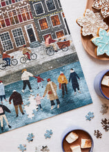 Load image into Gallery viewer, Snow Day in Amsterdam Puzzle