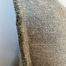 Load image into Gallery viewer, Adelene Simple Cloth Grain Sack Olive Pillow w/down Insert