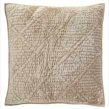 Load image into Gallery viewer, topaz euro quilted sham on a white background