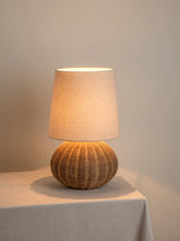 Load image into Gallery viewer, Sanvi - rattan globe table lamp