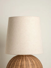 Load image into Gallery viewer, Sanvi - rattan globe table lamp