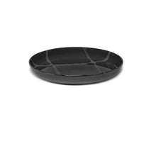 Load image into Gallery viewer, side view of the black and grey plate
