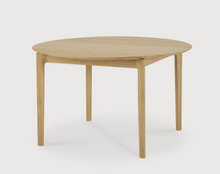 Load image into Gallery viewer, Ethnicraft Bok Extendable Round Dining Table