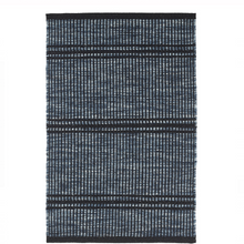 Load image into Gallery viewer, Navy rug on white background