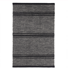 Load image into Gallery viewer, Black rug on white background