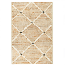 Load image into Gallery viewer, Natural rug on white background