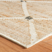 Load image into Gallery viewer, Corner of the natural rug