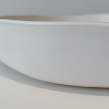 Load image into Gallery viewer, Close up of the large white Alex Marhsall bowl