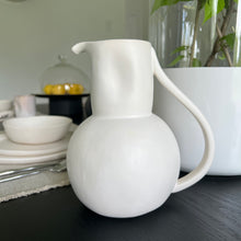 Load image into Gallery viewer, white pitcher on a table setting
