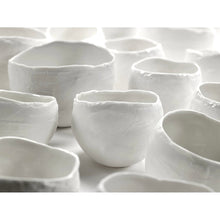 Load image into Gallery viewer, look at the different sized plaster bowls on a white shelf