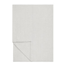 Load image into Gallery viewer, oatmeal coverlet folded into a rectangle on a white background