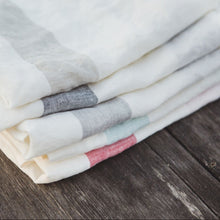 Load image into Gallery viewer, libeco tea towels stacked on top of a piece of wood