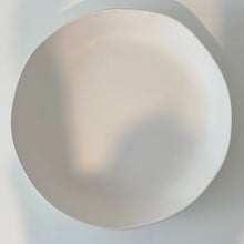 Load image into Gallery viewer, Birdseye view of the white Alex Marhsall bowl on a white surface