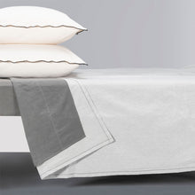 Load image into Gallery viewer, oatmeal coverlet on a bed