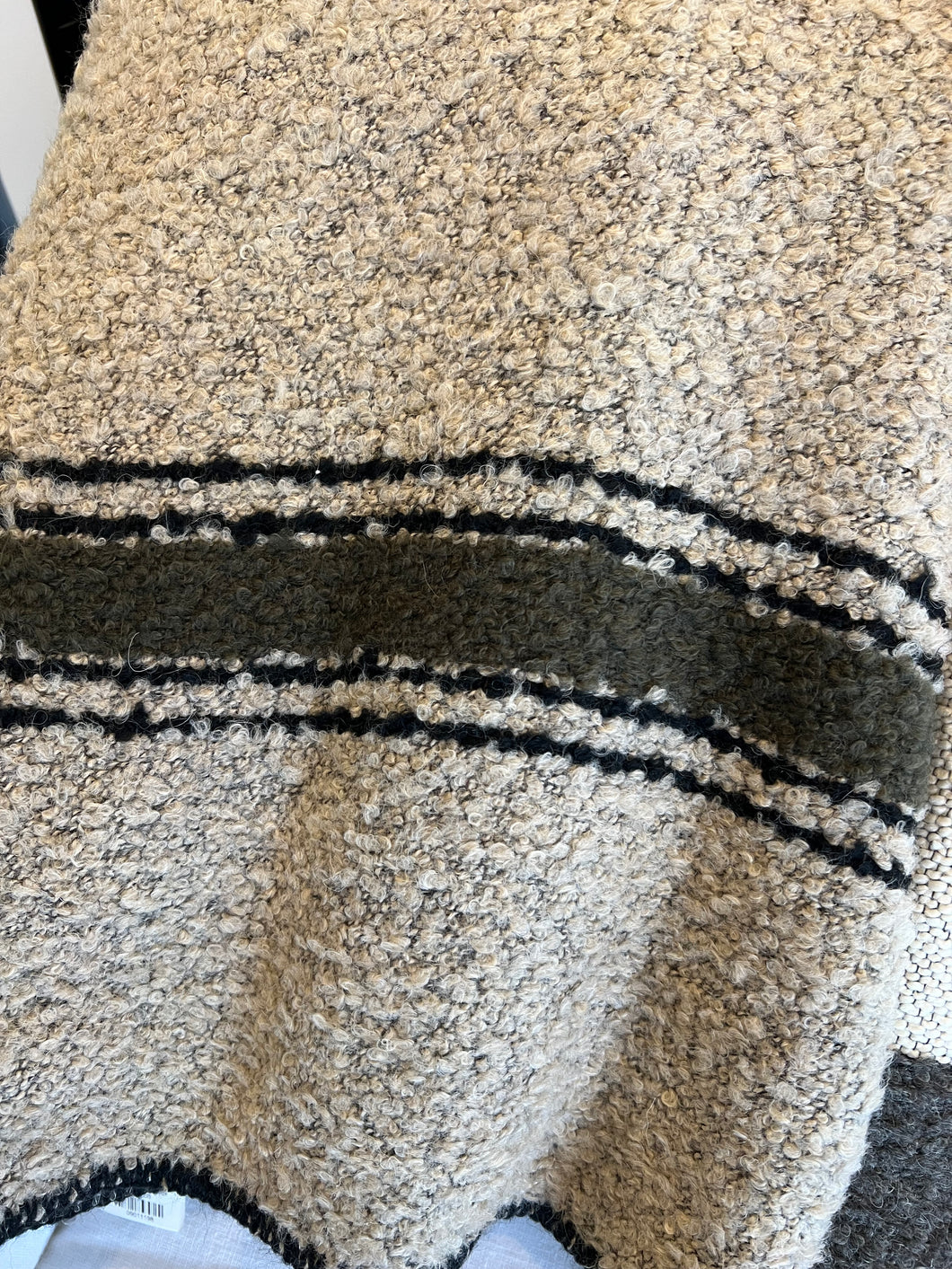 Riverton Blanket Natural/Khaki