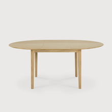 Load image into Gallery viewer, Ethnicraft Bok Extendable Round Dining Table
