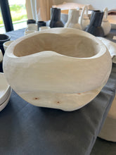 Load image into Gallery viewer, Jumbo Bleached Wood Bowl
