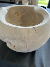 Load image into Gallery viewer, Jumbo Bleached Wood Bowl
