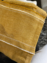 Load image into Gallery viewer, Sturdy Linen Pillow Cases (Ochre) Set of 2
