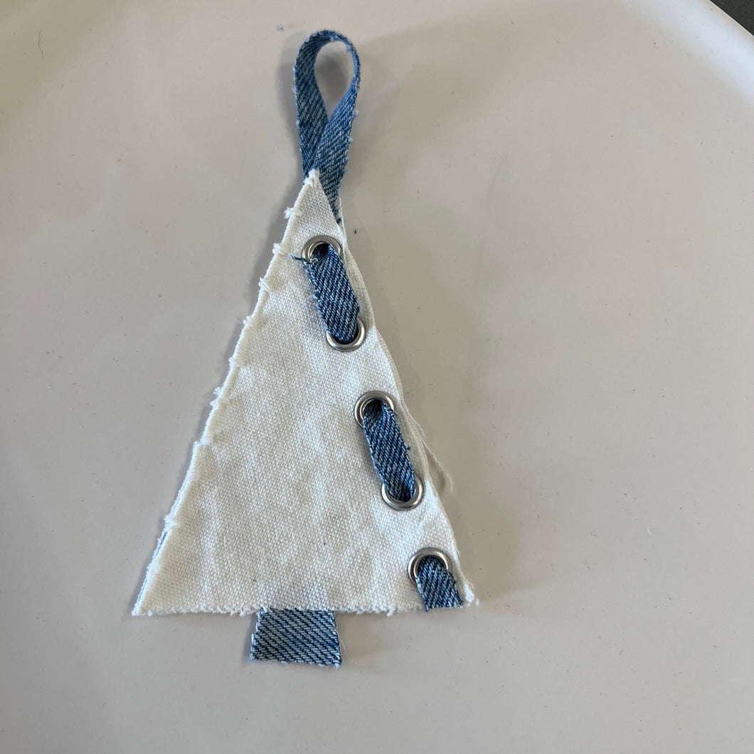 Denim Ornaments