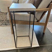 Load image into Gallery viewer, White Reclaimed Elmwood Tall Side Table (25)
