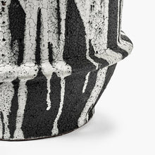 Load image into Gallery viewer, Off White/Dark-brown Dune Planter
