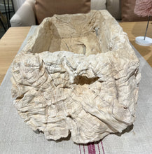Load image into Gallery viewer, Teak Trough Planter-Pick up Only
