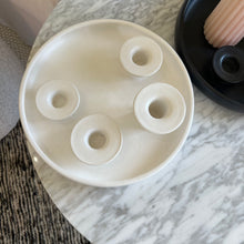 Load image into Gallery viewer, Candle Plate white
