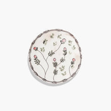 Load image into Gallery viewer, Mirtillo Breakfast Plate w/Nude Colored Flowers
