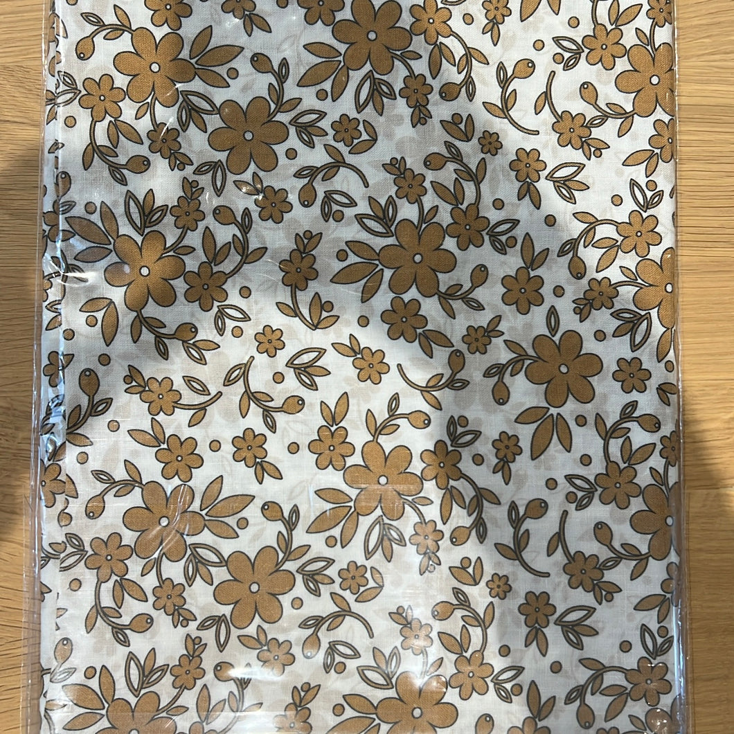 Linen standard pillowcase in Mustard flour