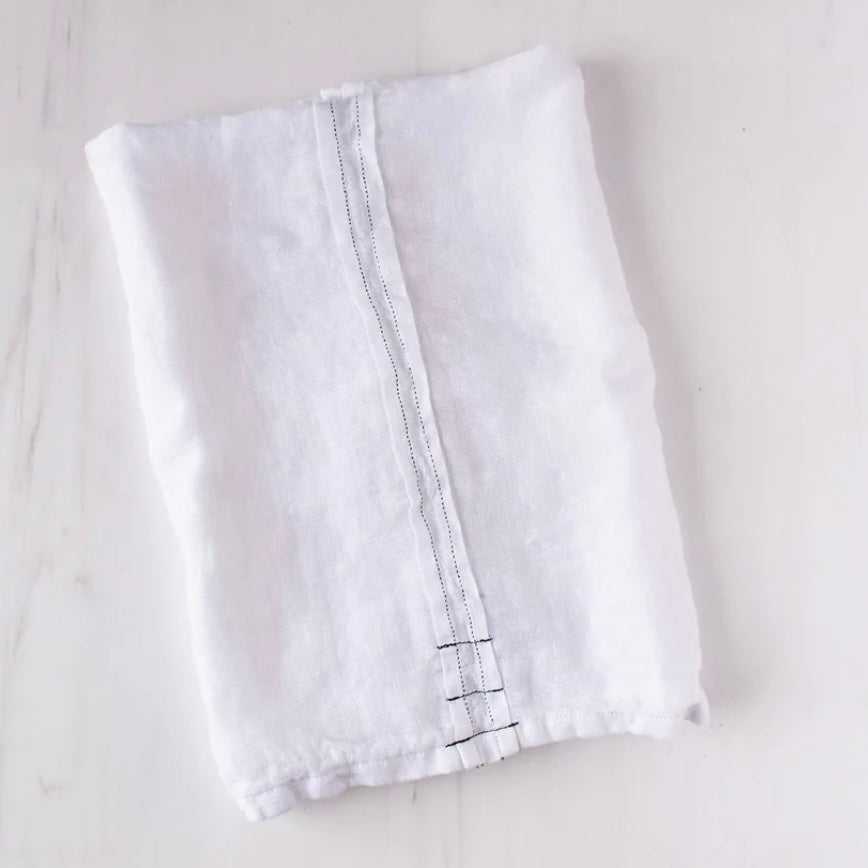 Bohemian Table Runner White