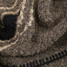 Load image into Gallery viewer, another close up of the mink and black blanket
