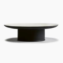 Load image into Gallery viewer, black and white cake stand on a white table
