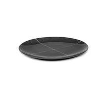 Load image into Gallery viewer, black and grey dinner plate on a white background
