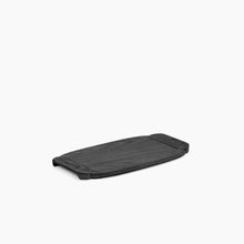 Load image into Gallery viewer, ebonized black dune tray on a white background 

