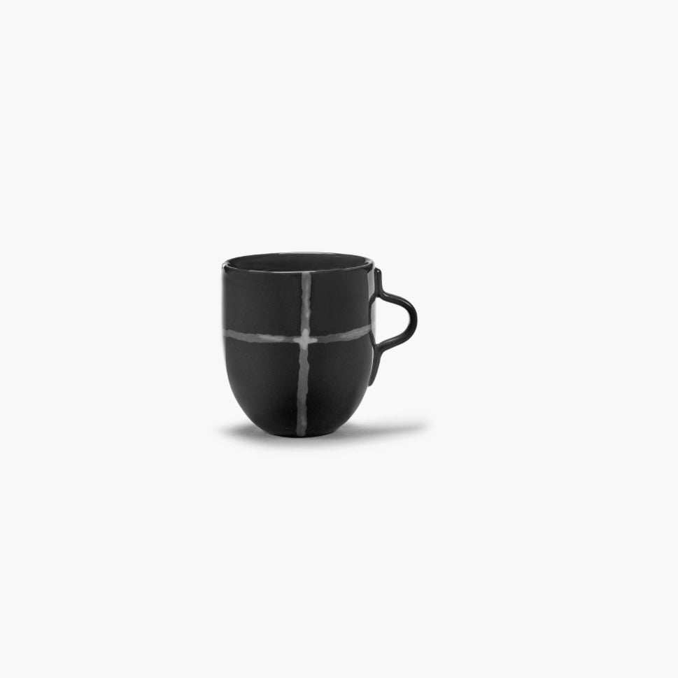 black and grey mug from a different view 