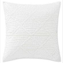 Load image into Gallery viewer, euro dove white pillow sham on a white background
