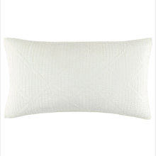 Load image into Gallery viewer, dove white king pillow sham on a white background
