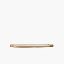 Load image into Gallery viewer, side view of the natural tray on a white background
