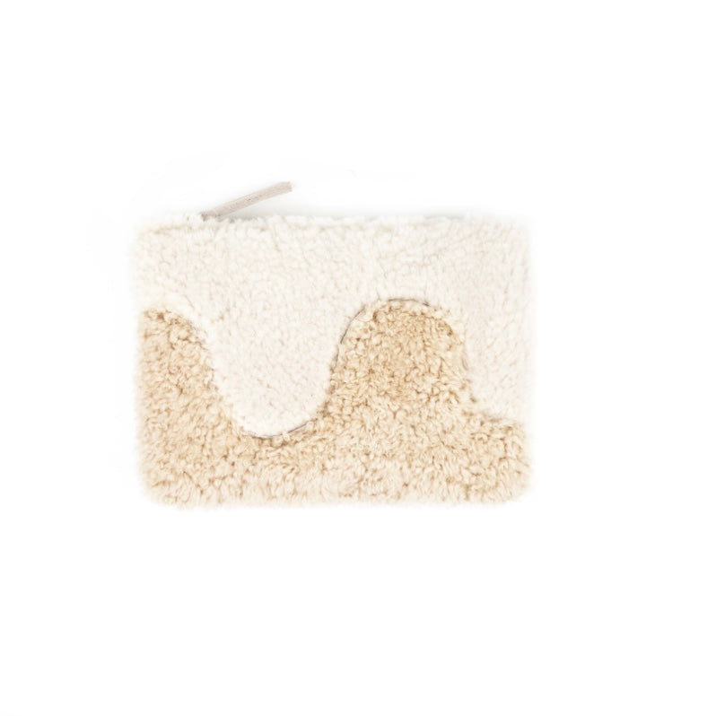 wave pouch on a white background