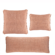Load image into Gallery viewer, All three sized nude pillows on a white background
