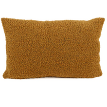 Load image into Gallery viewer, Mustard pillow on white background
