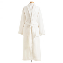 Load image into Gallery viewer, Ivory robe on a mannequin
