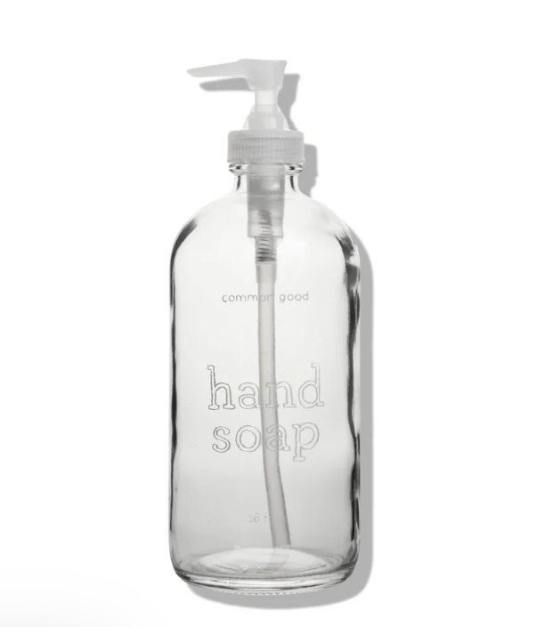 Hand Soap Glass Bottle