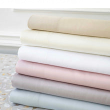 Load image into Gallery viewer, Silken Solid White Sheet Set by Pine Cone Hill
