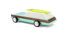 Load image into Gallery viewer, green wooden wagon on a white background
