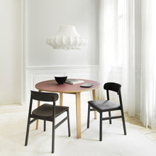 Load image into Gallery viewer, medium light in a white room with a table and chairs
