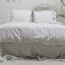 Load image into Gallery viewer, Linen Stripe Bedding
